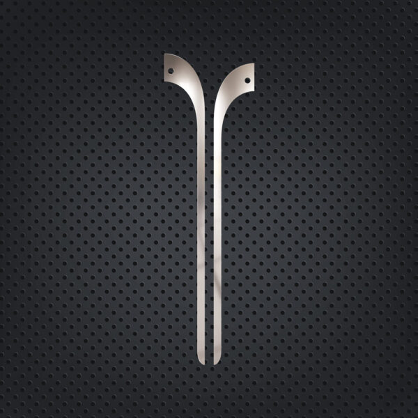 FAX122 MERCEDES-BENZ İÇİN PERON AYNASIZ CAM ÇITASI KROMU AXOR