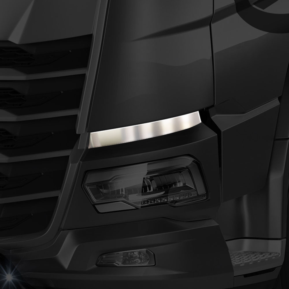 FDF166 DAF İÇİN YAN HAV. İÇİ KROMU XF/XG/XG+ 2021+