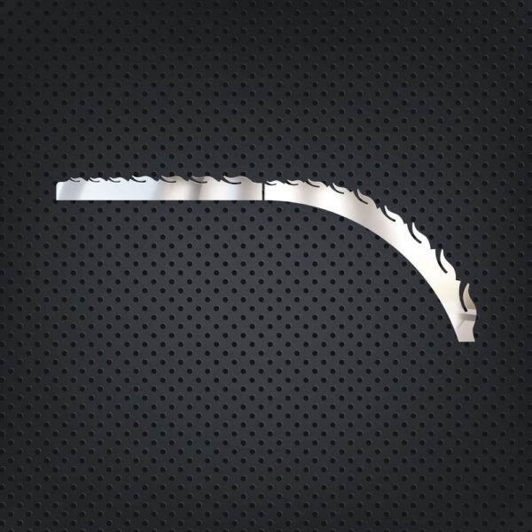 FFD116 FORD İÇİN KAPI ALTI ALEVLI ÇITA KROMU CARGO