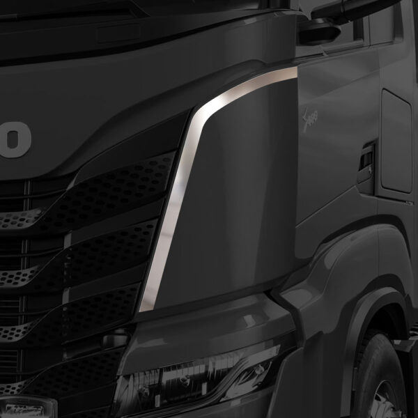 FIV160 IVECO İÇİN YAN HAVALANDIRMA KROMU S-WAY