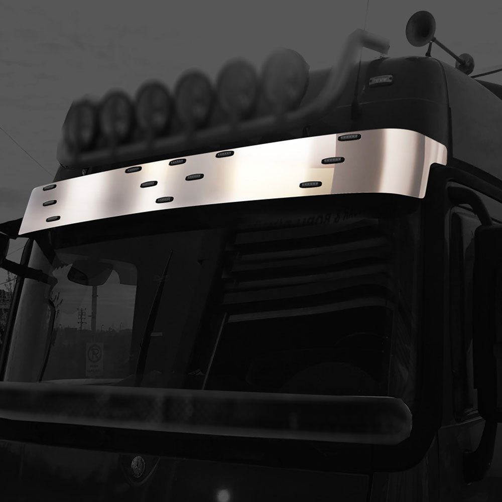 FME101 MERCEDES-BENZ İÇİN GÜNEŞLİK KROMU ACTROS MP2/MP3
