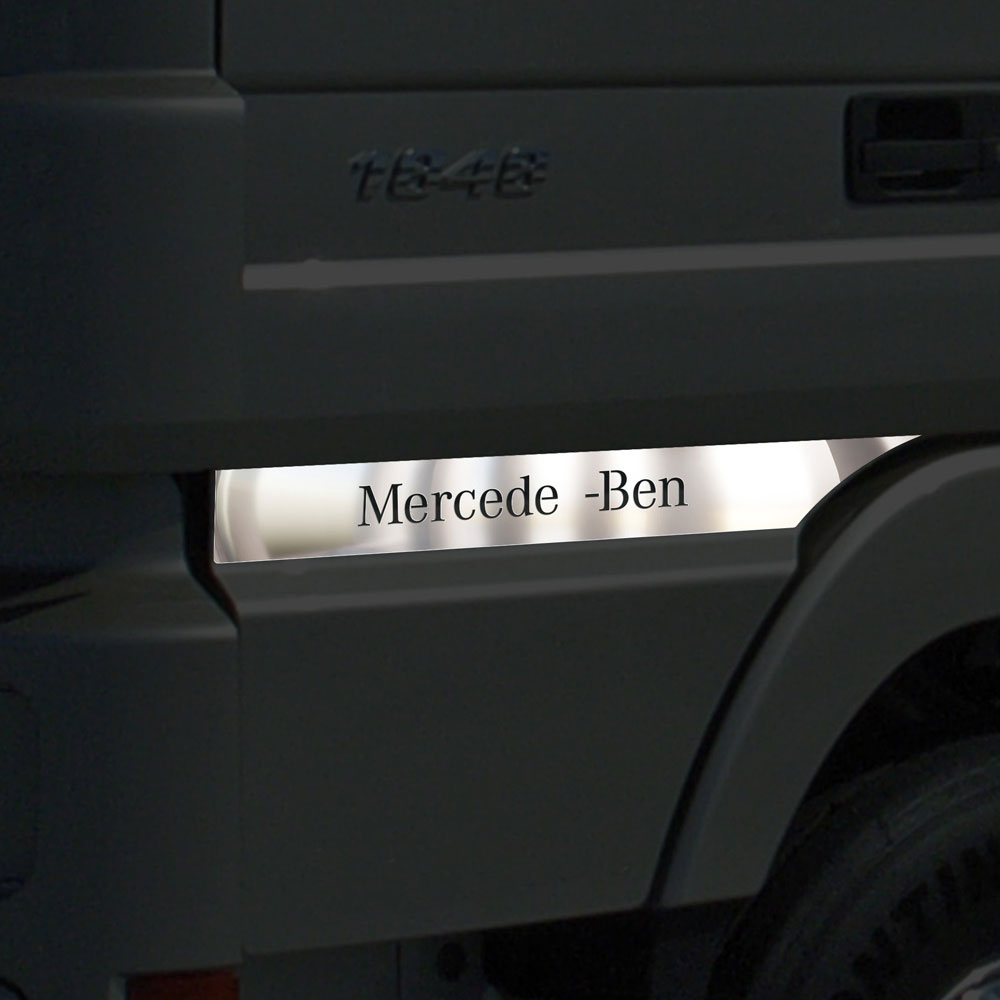 FME111 MERCEDES-BENZ İÇİN KAPI ALTI ÇITA KROMU ACTROS MP2/MP3