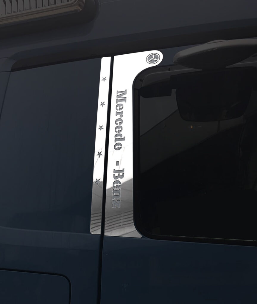 FME114 MERCEDES-BENZ İÇİN KAPI DİREĞİ KROMU ACTROS MP2/MP3