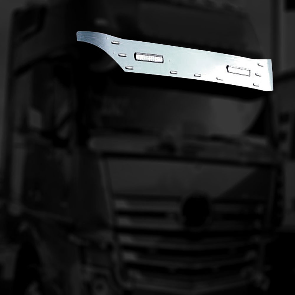 FME124 MERCEDES-BENZ İÇİN GÜNEŞLİK KROMU ACTROS MP4/MP5