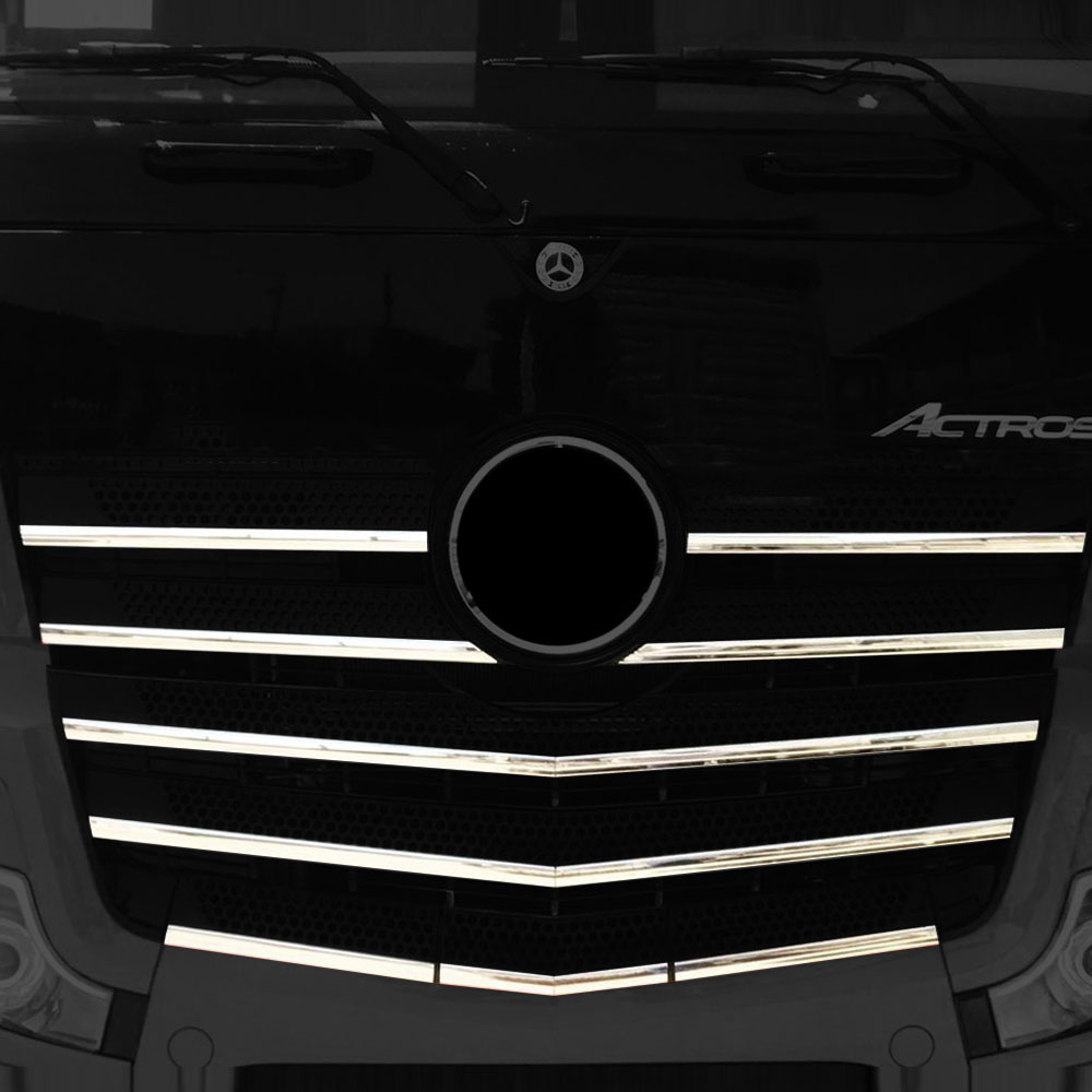 FME153 MERCEDES-BENZ İÇİN PANJUR ÇITASI KROMU (PRESLİ) ACTROS MP4/MP5