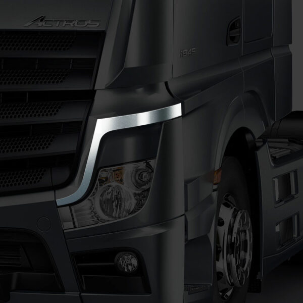 FME166 MERCEDES-BENZ İÇİN FAR ETRAFI KROMU  ACTROS MP4/MP5