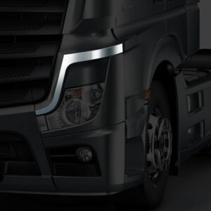 FME167 MERCEDES-BENZ İÇİN FAR ETRAFI KROMU ACTROS MP4/MP5