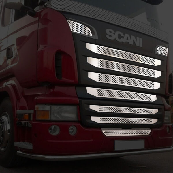 FSC113 SCANİA İÇİN DAR DELİKLİ ÖN PANJUR KROMU SENSÖRSÜZ STREAMLİNE