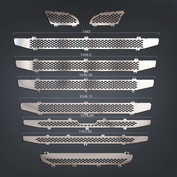 FSC119 SCANİA İÇİN DAR PANJUR KROMU SENSÖRSÜZ STREAMLİNE