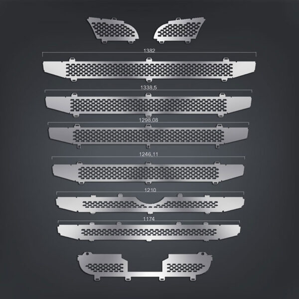 FSC122 SCANİA İÇİN GENİŞ PANJUR KROMU SENSÖRLÜ STREAMLİNE