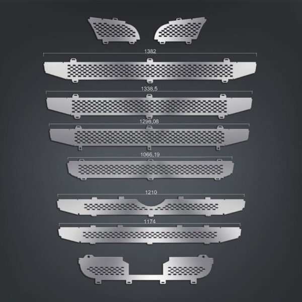 FSC124 SCANİA İÇİN GENİŞ PANJUR KROMU SENSÖRLÜ STREAMLİNE