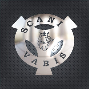 FSC180 SCANİA İÇİN VABIS LOGO KROMU 25 CM STREAMLİNE