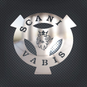 FSC181 SCANİA İÇİN VABIS LOGO KROMU 15 CM STREAMLİNE
