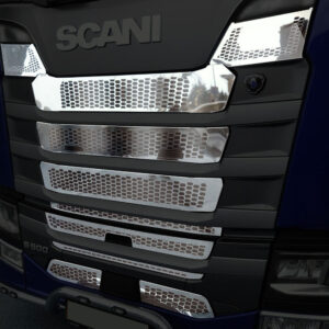 FSC254 SCANİA İÇİN PANJUR KROMU SİSLİ S/R 2016+